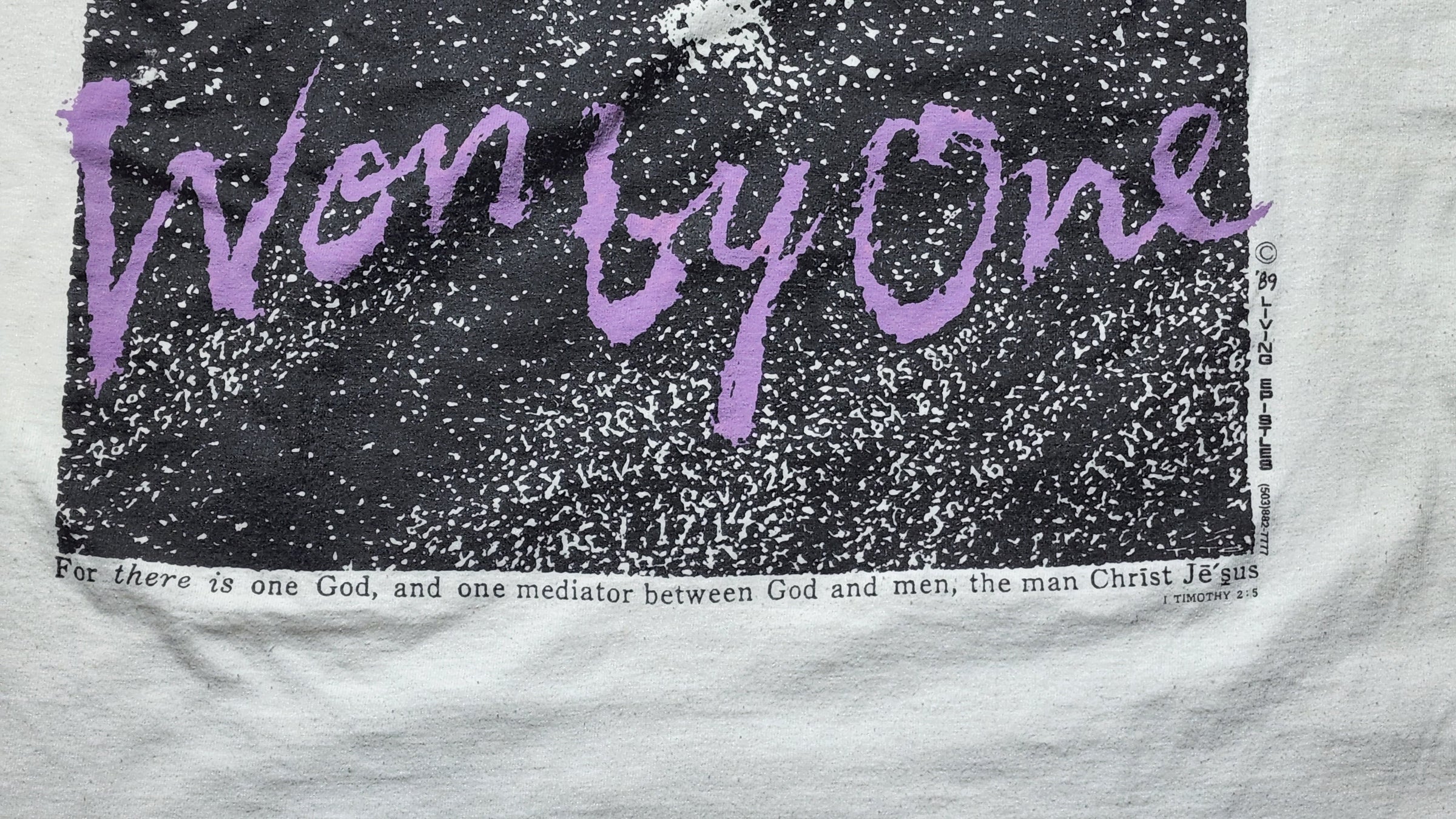 Vintage Won by One Jesus Tee Shirt | Red Letter Merchant